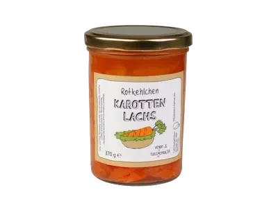 Rotkehlchen Karottenlachs